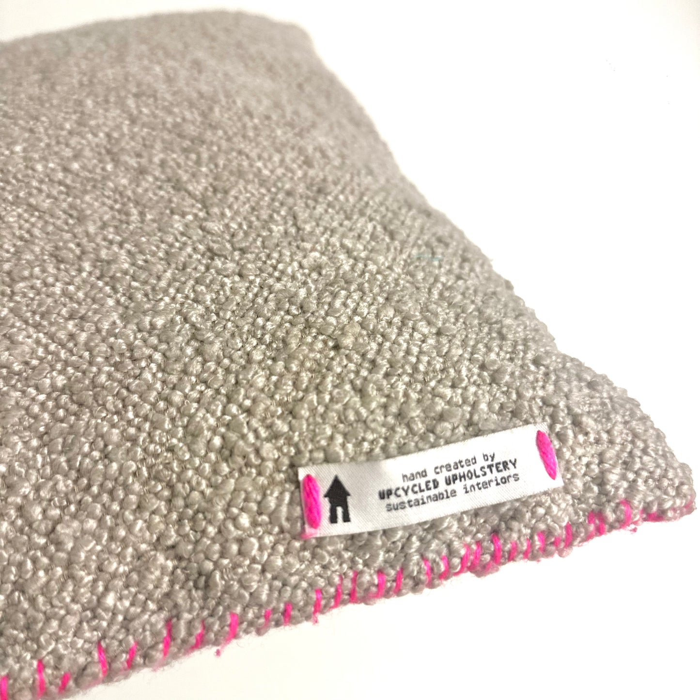 Sustainable Boucle Cushion