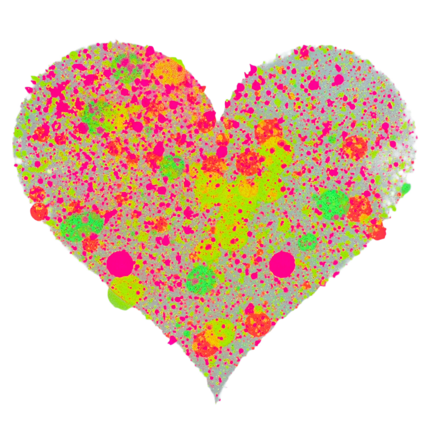 Spray it with heART A4/A3 Recycled Paper Print