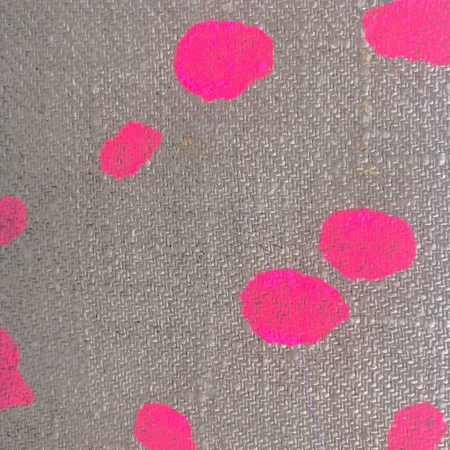 Upcycled Pouch - Dalmatian Print