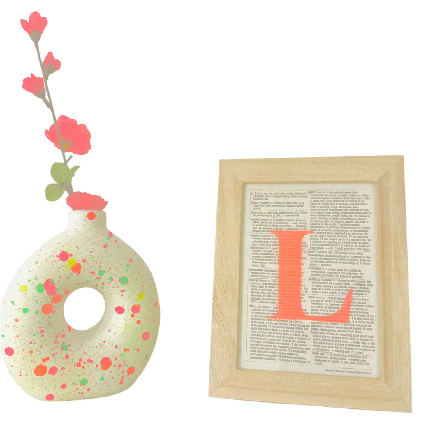 Sustainable Splatter Vase