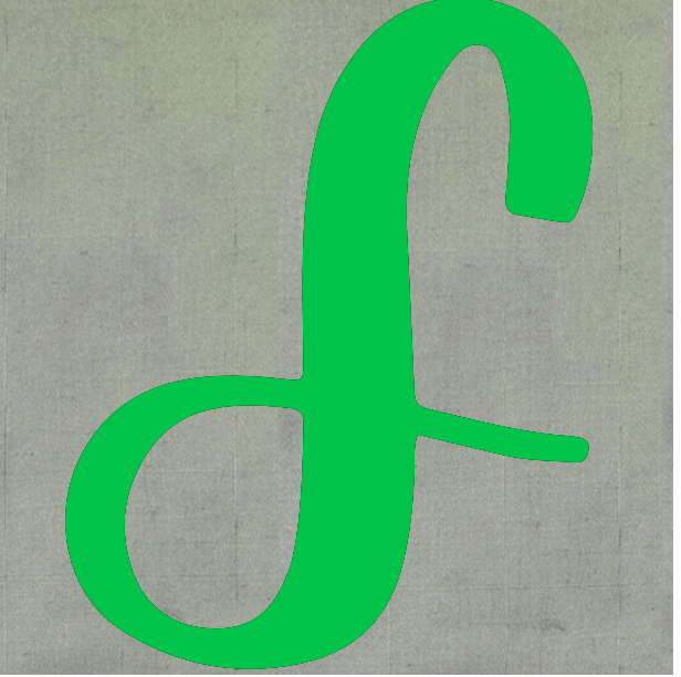 Hand-Painted Alphabet Initials Linen Table Napkins
