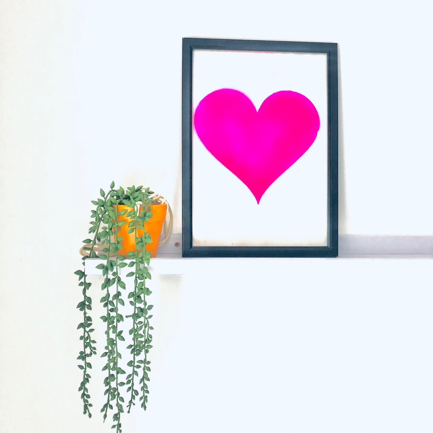 “Spray it with Love” Neon Print