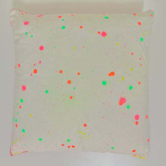 Sustainable Splatter Cushion