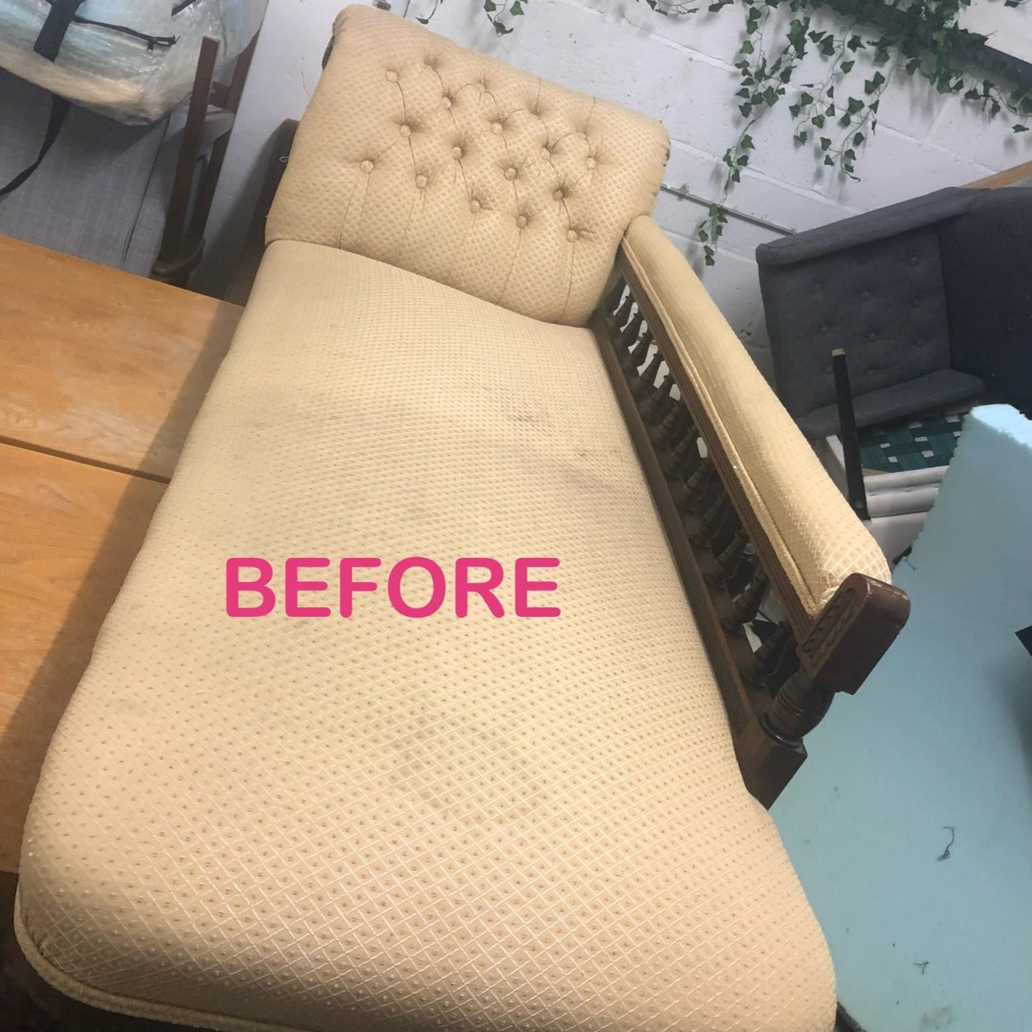 Antique Chaise Lounge
