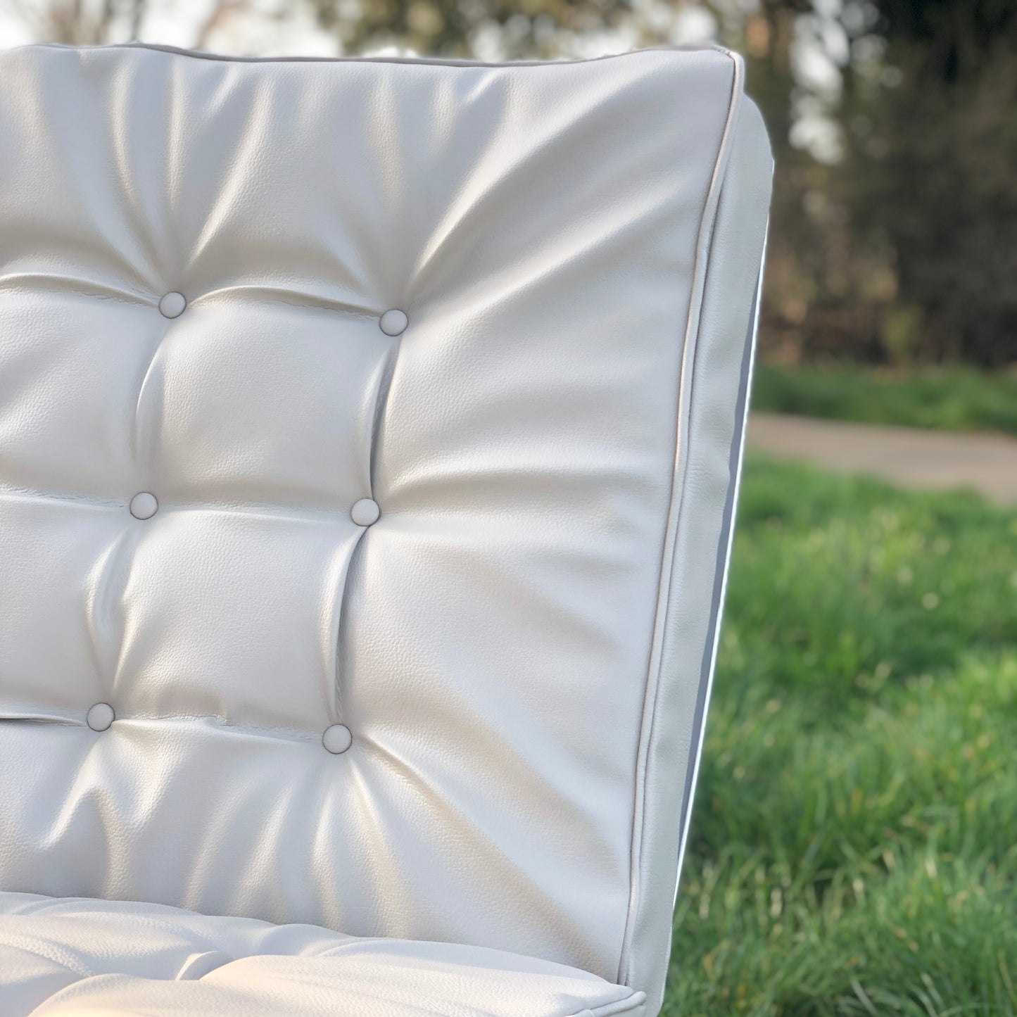 Upholstered Barcelona Chair
