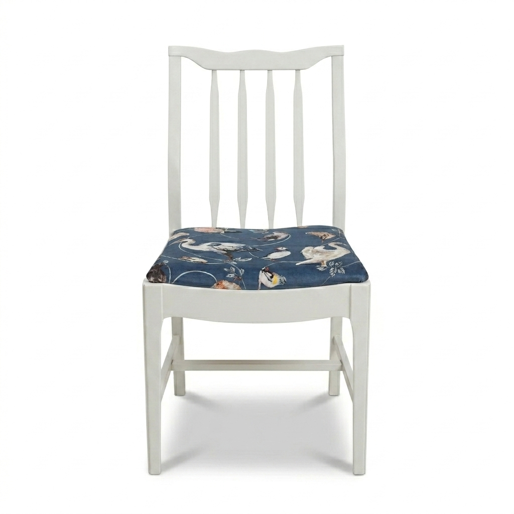 House of hackney velvet upcycled Stag vintage  dining chairs 