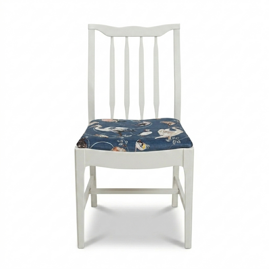 House of hackney velvet upcycled Stag vintage  dining chairs 