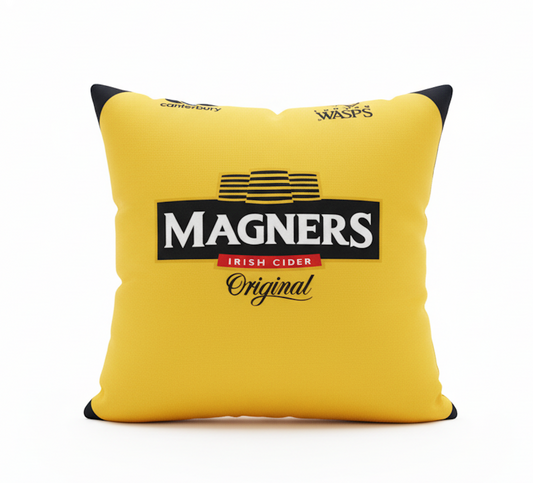 Upcycled Customised Cushions using repurposed football & rugby shirts